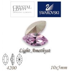 SWAROVSKI® ELEMENTS 4200 Navette - Light Amethyst, 10x5mm, bal.1ks