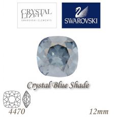 SWAROVSKI® ELEMENTS 4470 Square Rhinestone - Crystal Blue Shade, 12mm, bal.1ks
