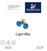SWAROVSKI® ELEMENTS 1028 Xilion Chaton - Capri Blue, SS29, bal.1ks