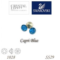 SWAROVSKI® ELEMENTS 1028 Xilion Chaton - Capri Blue, SS29, bal.1ks
