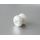 Sklenené magnetické zapínanie - Platinum/Opaque Natural White 17x16mm, bal.1ks