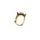Lôžko (kotlík) na Oval Rhinestone 4120 veľkosti 14x10mm, farba starozlatá, bal.1ks
