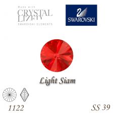 SWAROVSKI® ELEMENTS 1122 Rivoli - Light Siam, SS 39(8mm), bal.1ks