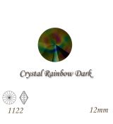 SWAROVSKI® ELEMENTS 1122 Rivoli - Crystal Rainbow Dark, 12mm, bal.1ks