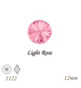 SWAROVSKI® ELEMENTS 1122 Rivoli - Light Rose, 12mm, bal.1ks