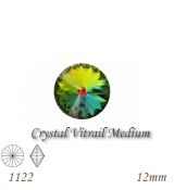 SWAROVSKI® ELEMENTS 1122 Rivoli - Crystal Vitrail Medium, 12mm, bal.1ks