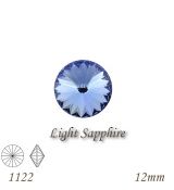 SWAROVSKI® ELEMENTS 1122 Rivoli - Light Sapphire, 12mm, bal.1ks