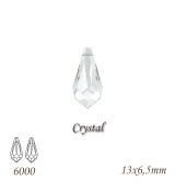 SWAROVSKI® ELEMENTS 6000 Teardrop - Crystal, 13x6,5mm, bal.1ks