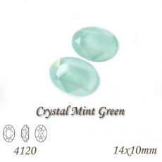 SWAROVSKI® ELEMENTS 4120 Oval Rhinestone - Crystal Mint Green, 14x10mm, bal.1ks
