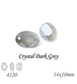 SWAROVSKI® ELEMENTS 4120 Oval Rhinestone - Crystal Dark Grey, 14x10mm, bal.1ks
