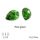 SWAROVSKI® ELEMENTS 4320 Pear Rhinestone - Fern Green, 14x10, bal.1ks